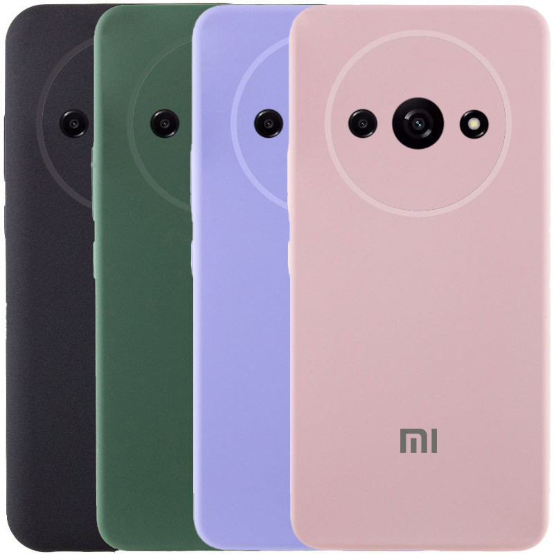 Чохол Silicone Cover Lakshmi Full Camera (AAA) with Logo на Xiaomi Redmi A3