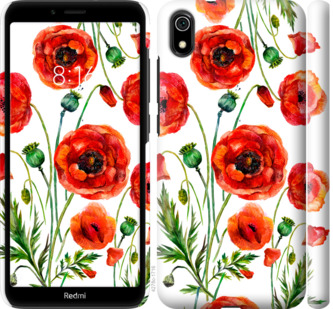 

Чохол Намальовані маки на Xiaomi Redmi 7A 744083