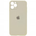 Чехол Silicone Case Square Full Camera Protective (AA) для Apple iPhone 11 Pro (5.8") (Бежевый / Antique White)