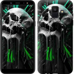 

Чохол Череп-годинник на Samsung Galaxy A6 2018 645065