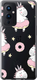 

Чехол Единорожки для OnePlus 9 1624822