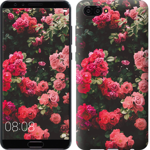 

Чехол Куст с розами для Huawei Nova 2S 639393