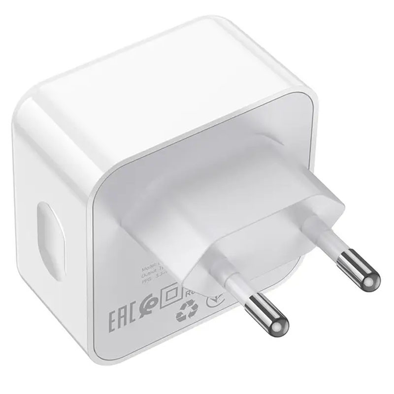 Фото СЗУ Borofone BA76A Source PD35W (2USB-C) (White) в магазине vchehle.ua