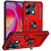 Ударостійкий чохол Serge Ring for Magnet на Xiaomi Redmi Note 13 Pro 4G / Poco M6 Pro 4G (Червоний)
