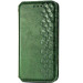 Шкіряний чохол книжка GETMAN Cubic (PU) на Huawei Y6p (Зелений)