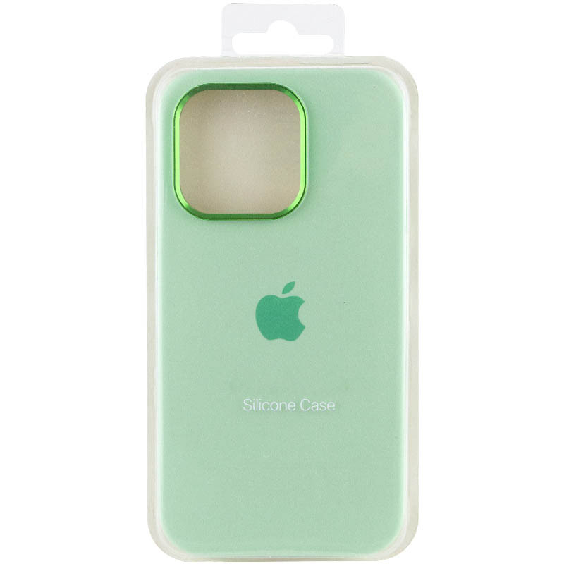 Фото Чехол Silicone Case Metal Buttons (AA) для Apple iPhone 14 Pro Max (6.7") на vchehle.ua