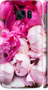 Чехол Розовые пионы для Samsung Galaxy S7 Edge G935F