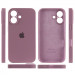 Фото Чехол Silicone Case Full Camera Protective (AA) для Apple iPhone 16 (6.1") (Лиловый / Lilac Pride) в магазине vchehle.ua