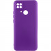 Чохол TPU GETMAN Liquid Silk Full Camera на Xiaomi Redmi 10C (Фіолетовий / Purple)