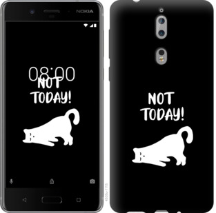 

Чехол Уставший кот для Nokia 8 874626