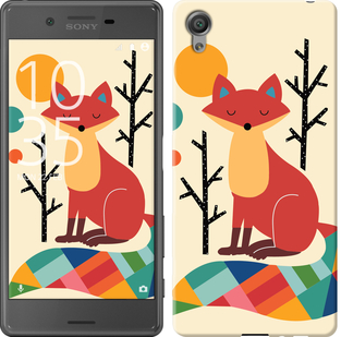 

Чохол Rainbow fox на Sony Xperia X F5122 576976