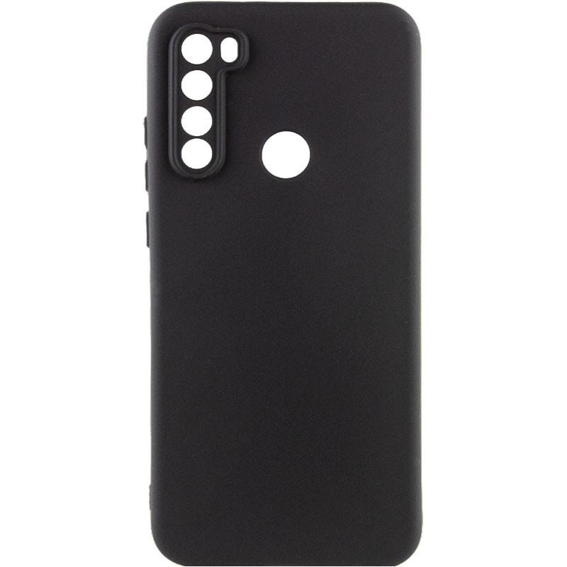 Чохол Silicone Cover Lakshmi Full Camera (A) на Xiaomi Redmi Note 8T (Чорний / Black)