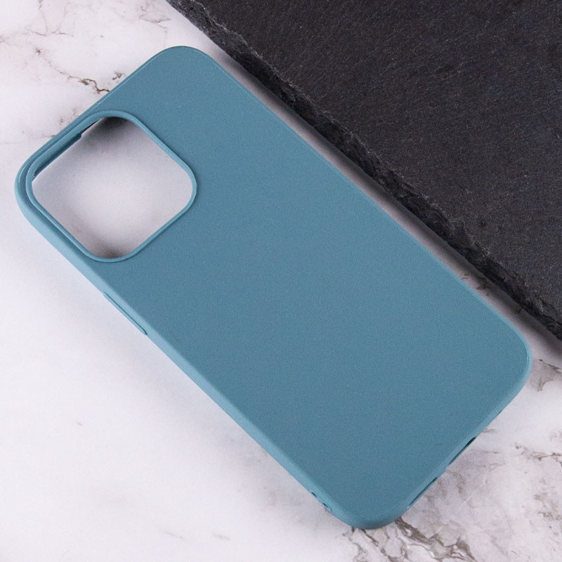 Фото Силіконовий чохол Candy на Apple iPhone 13 Pro (6.1") (Синій / Powder Blue) на vchehle.ua