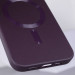 Кожаный чехол Bonbon Leather Metal Style with Magnetic Safe для Apple iPhone 13 Pro (6.1") (Фиолетовый / Dark Purple) в магазине vchehle.ua