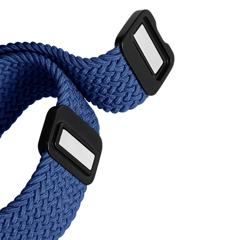 Ремінець Dux Ducis Nylon Woven для Apple Watch 38/40/41/42mm(ser.10) (Storm Blue) в магазині vchehle.ua