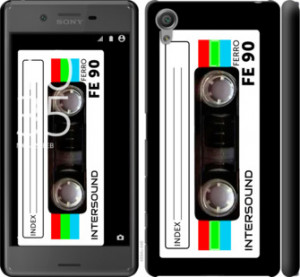 Чехол Кассета с90 для Sony Xperia X F5122