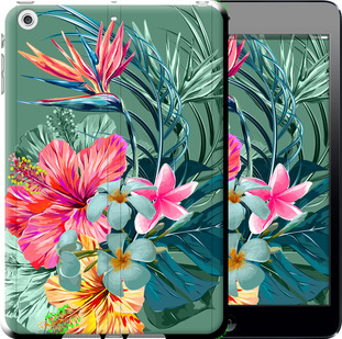 

Чехол Тропические цветы v1 для iPad mini (2019) 844777