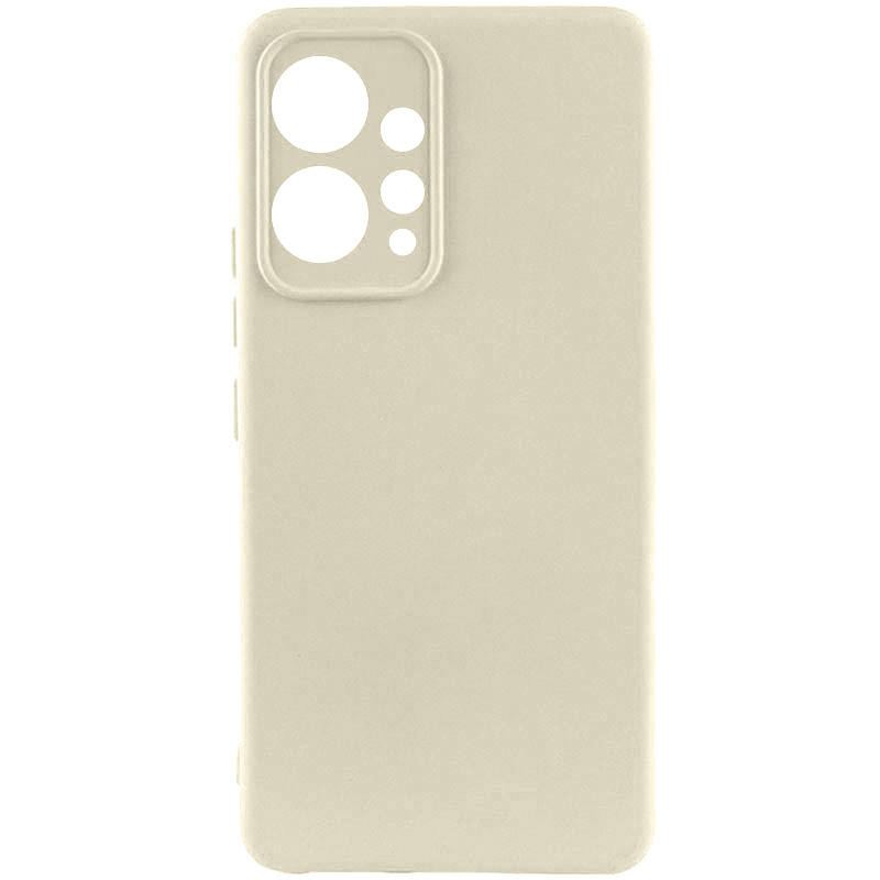 Чехол TPU GETMAN Liquid Silk Full Camera для Xiaomi Redmi 12 (Песочный / Sand)