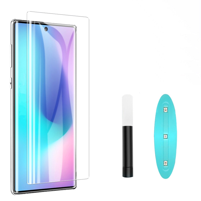 

Защитное 3D стекло UV для Samsung Galaxy Note 10 (Прозрачный) 784505
