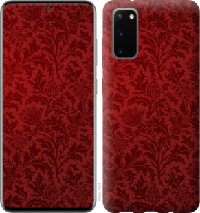 

Чохол Чохол цвета бордо для Samsung Galaxy S20 878949