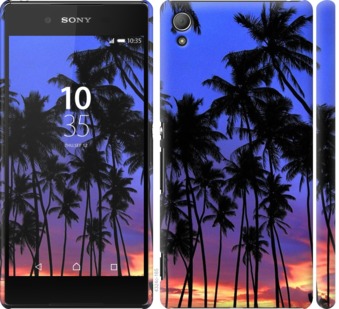 

Чехол Пальмы для Sony Xperia Z3+ 759106