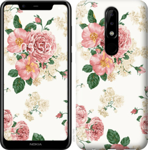 

Чохол квіткові шпалери v1 на Nokia 5.1 Plus 879130