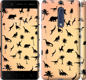 

Чехол Динозаврики 1 для Nokia 5 894388