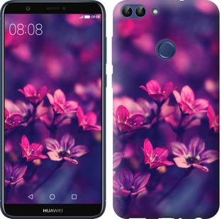 

Чехол Пурпурные цветы для Huawei Honor 9 Lite 657872