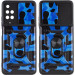 Ударостійкий чохол Camshield Serge Ring Camo на Xiaomi Redmi 10 (Синій / Army Blue)