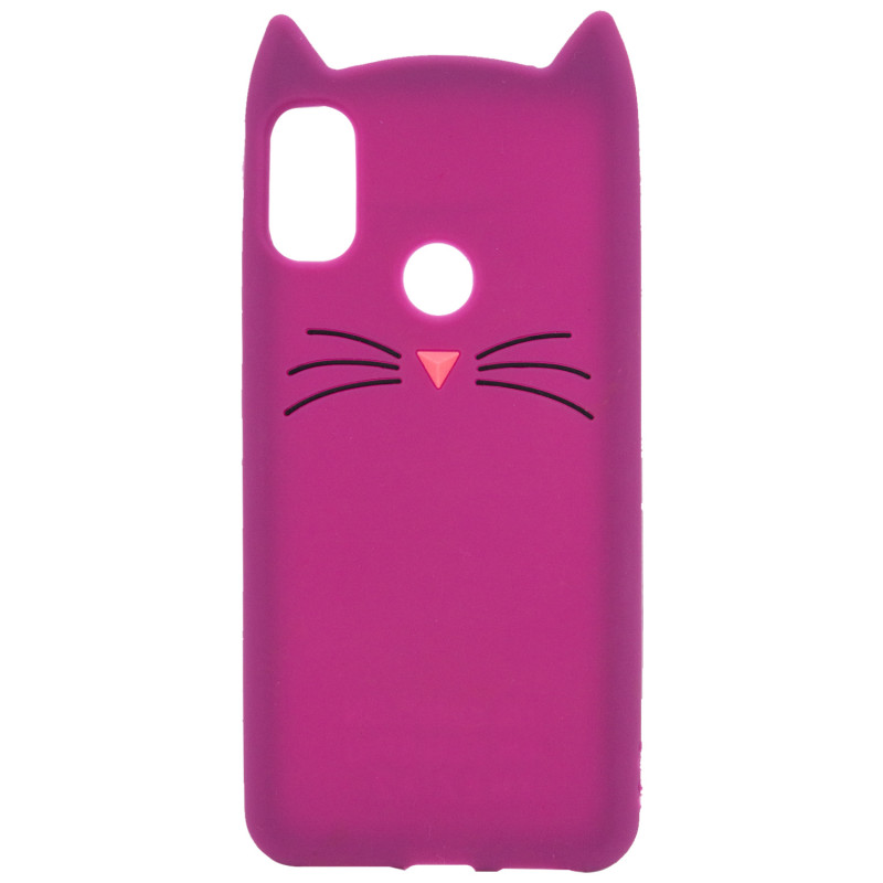 

Силиконовая накладка 3D Cat для Xiaomi Redmi Note 5 Pro (Фиолетовый) 873808