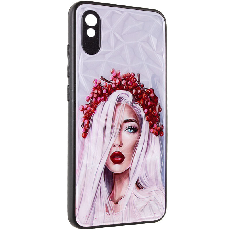 TPU+PC чохол Prisma Ladies на Xiaomi Redmi 9A (Ukrainian Girl)