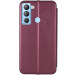 Фото Шкіряний чохол-книжка Classy на TECNO Pop 5 LTE (Бордовий) на vchehle.ua