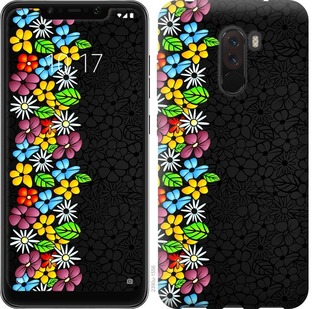 

Чохол квітковий орнамент на Xiaomi Pocophone F1 673486