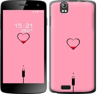 

Чехол Подзарядка сердца1 для Fly IQ4503 730522