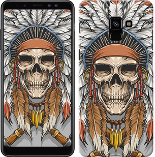 

Чохол Череп індіанця на Samsung Galaxy A8 Plus 2018 A730F 640952