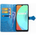 Фото Кожаный чехол-книжка Art Case с визитницей для Realme C11 (Синий) в магазине vchehle.ua