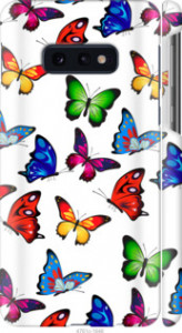 Чохол Барвисті метелики на Samsung Galaxy S10e