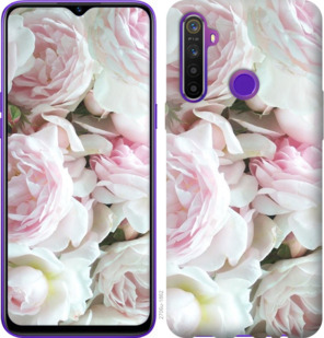 Чехол Пионы v2 для Realme 5