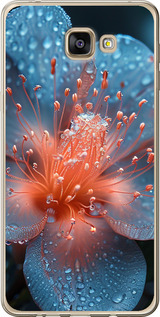 Чехол Роса на цветке для Samsung Galaxy A9 A9000
