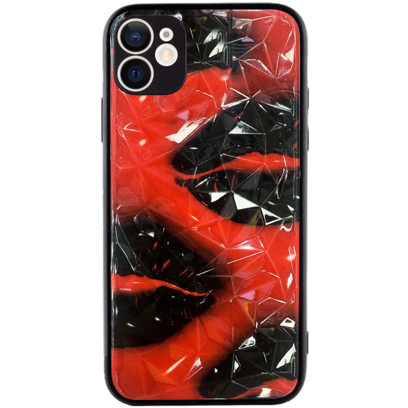 Фото TPU+PC чехол Prisma Plushie для Apple iPhone 12 (6.1") (Kiss) на vchehle.ua