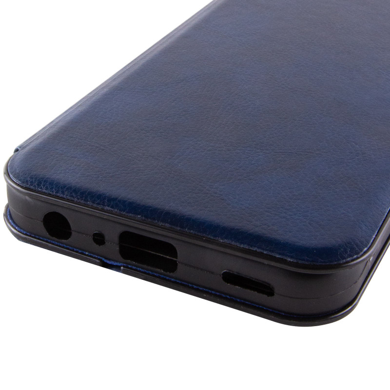 Шкіряний чохол-книжка Belora для Xiaomi Redmi A5 / Poco C71 (Midnight Blue) в магазині vchehle.ua