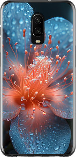 Чохол Роса на квітці на OnePlus 6T