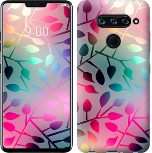 

Чехол Листья для LG V40 ThinQ 687727