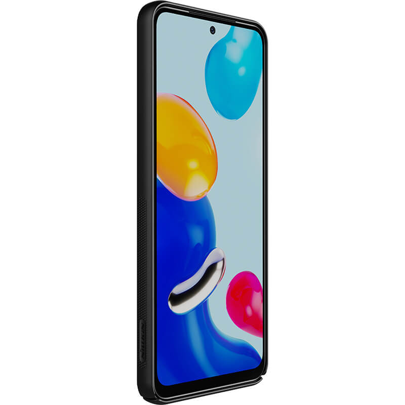 Фото Карбонова накладка Nillkin Camshield (шторка на камеру) на Xiaomi Redmi Note 11 (Global) (Чорний / Black) на vchehle.ua