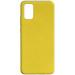 Силиконовый чехол Candy для Samsung Galaxy A02s / M02s (Желтый)