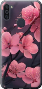 Чохол Пурпурна сакура на Samsung Galaxy M11 M115F