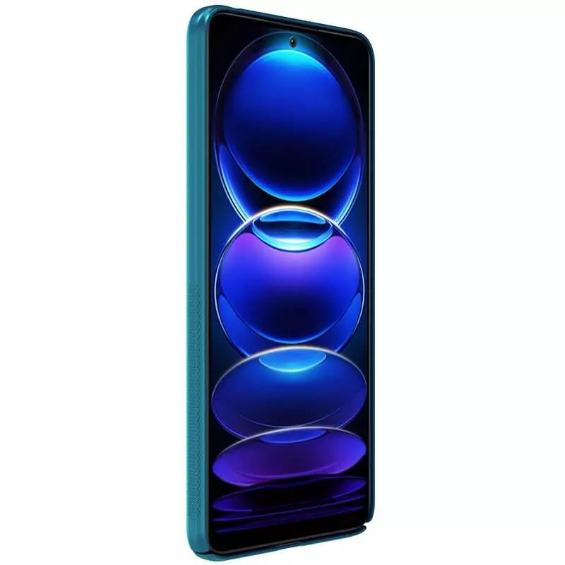 Купити Чохол Nillkin Matte на Xiaomi Poco X5 5G / Redmi Note 12 5G (Бірюзовий / Peacock blue) на vchehle.ua