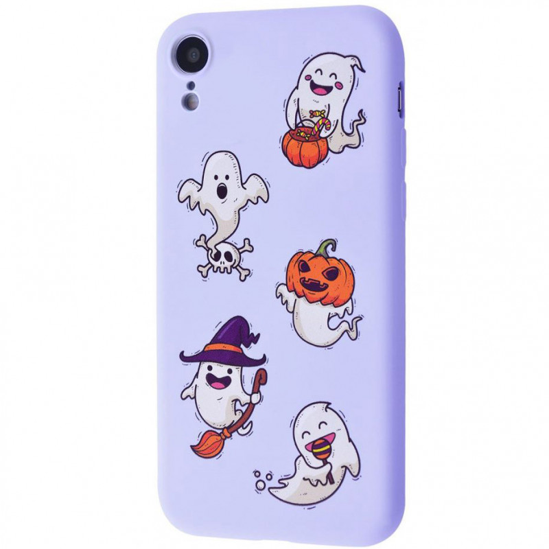 

TPU чохол WAVE Fancy на Apple iPhone XR (6.1") (Ghosts / Light purple) 1060038