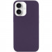 Чохол Silicone Case Full Protective (AA) NO LOGO на Apple iPhone 16 Plus (6.7") (Фіолетовий / Elderberry)
