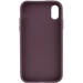 Фото TPU чехол Bonbon Metal Style для Apple iPhone XR (6.1") (Бордовый / Plum) в магазине vchehle.ua